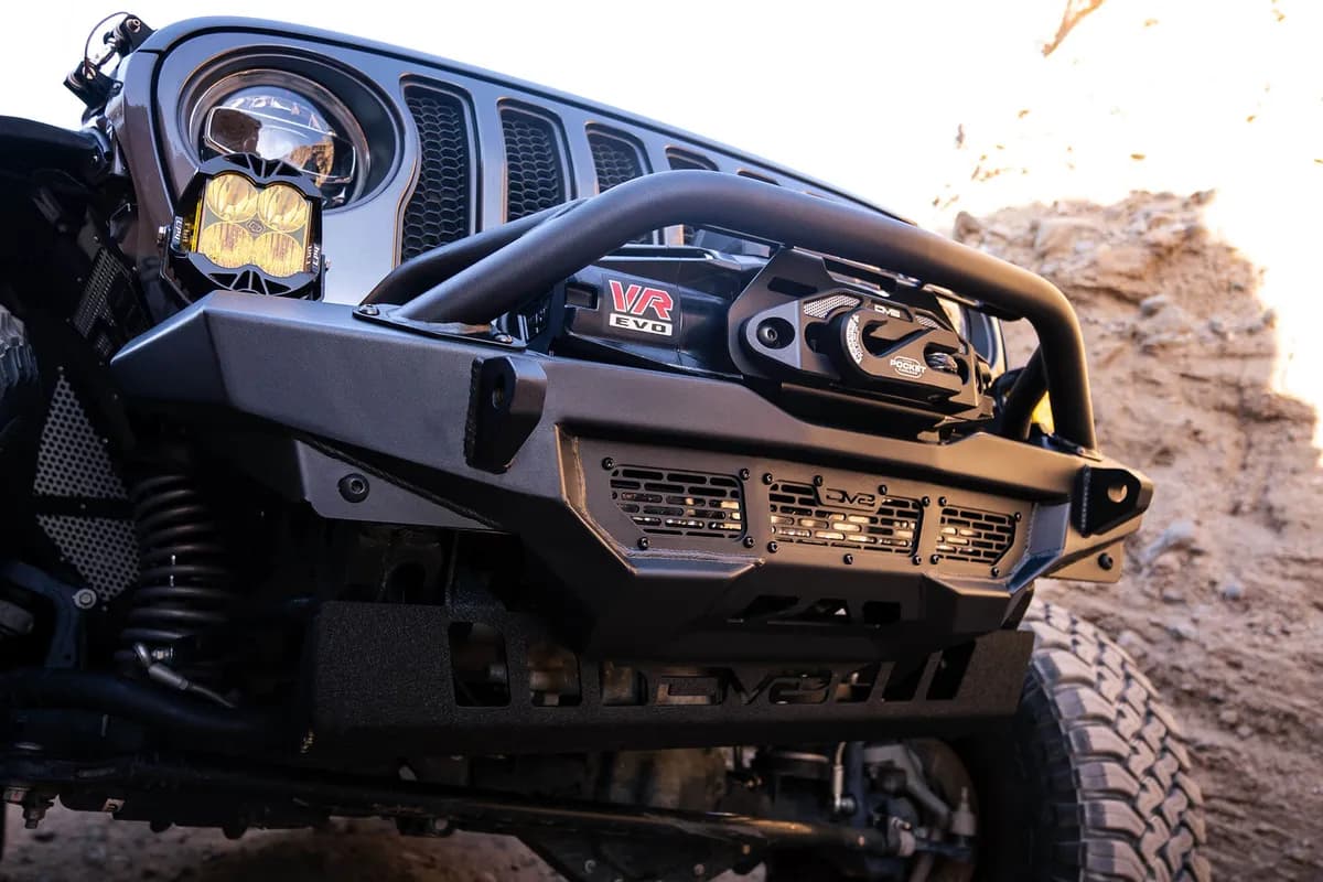 18c Wrangler Jl/Gladiator JT Spec Series Front Bumper Black