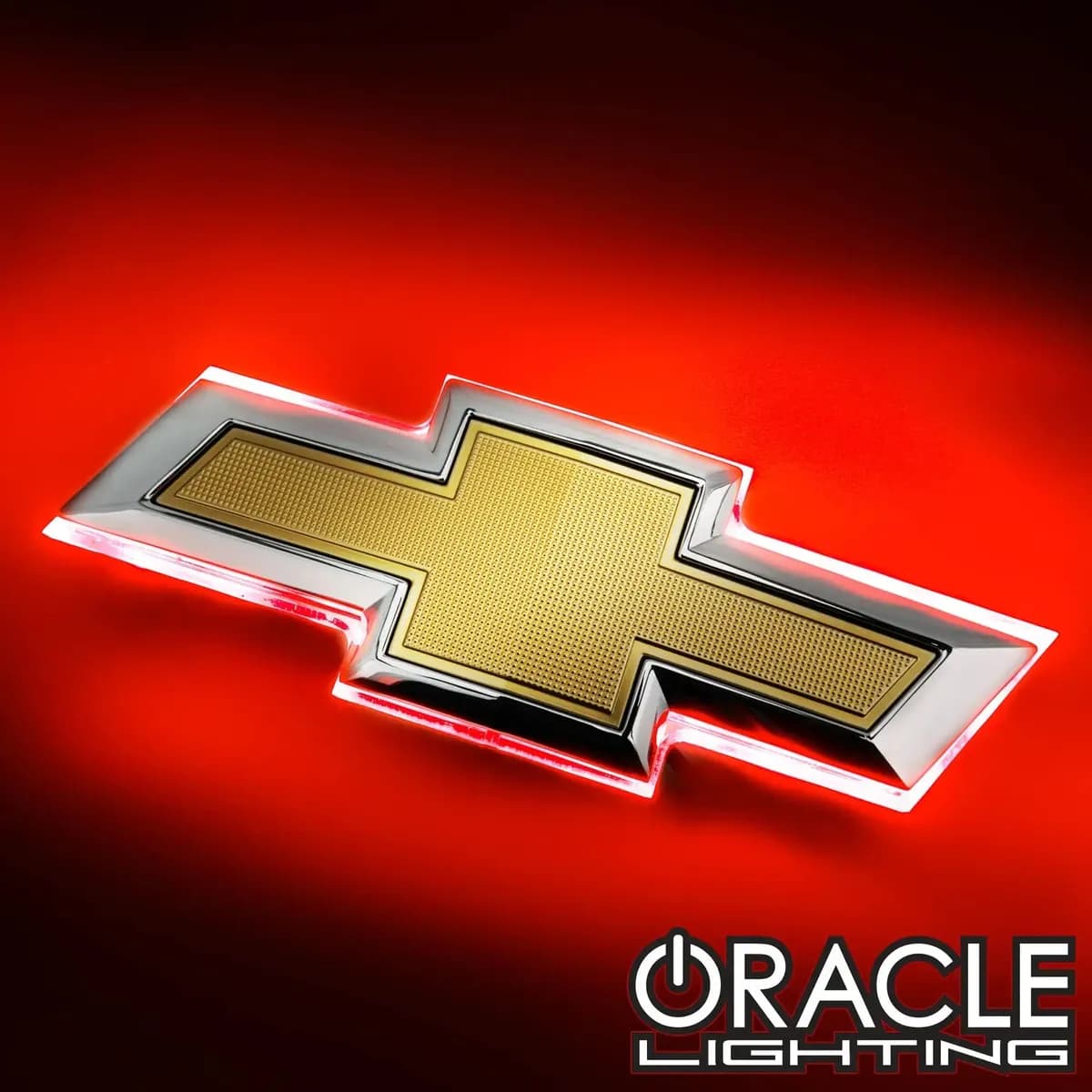 ORACLE Lighting 2016-2019 Chevrolet Camaro Illuminated Rear Bowtie Emblem - White / Single Intensity