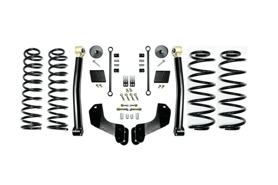 Evo Manufacturing 2.5in HD Enforcer Overland Stage 2 Lift Kit - No Shocks - JL (Gas/392)