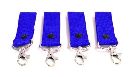 Steinjäger Blue Key Chain Fobs 4 Pack