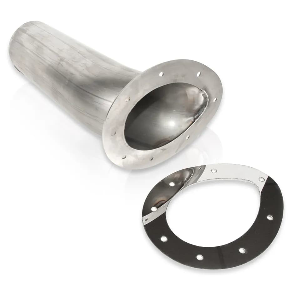 Through-Body Style Exhaust Tip 304 Stainless Steel