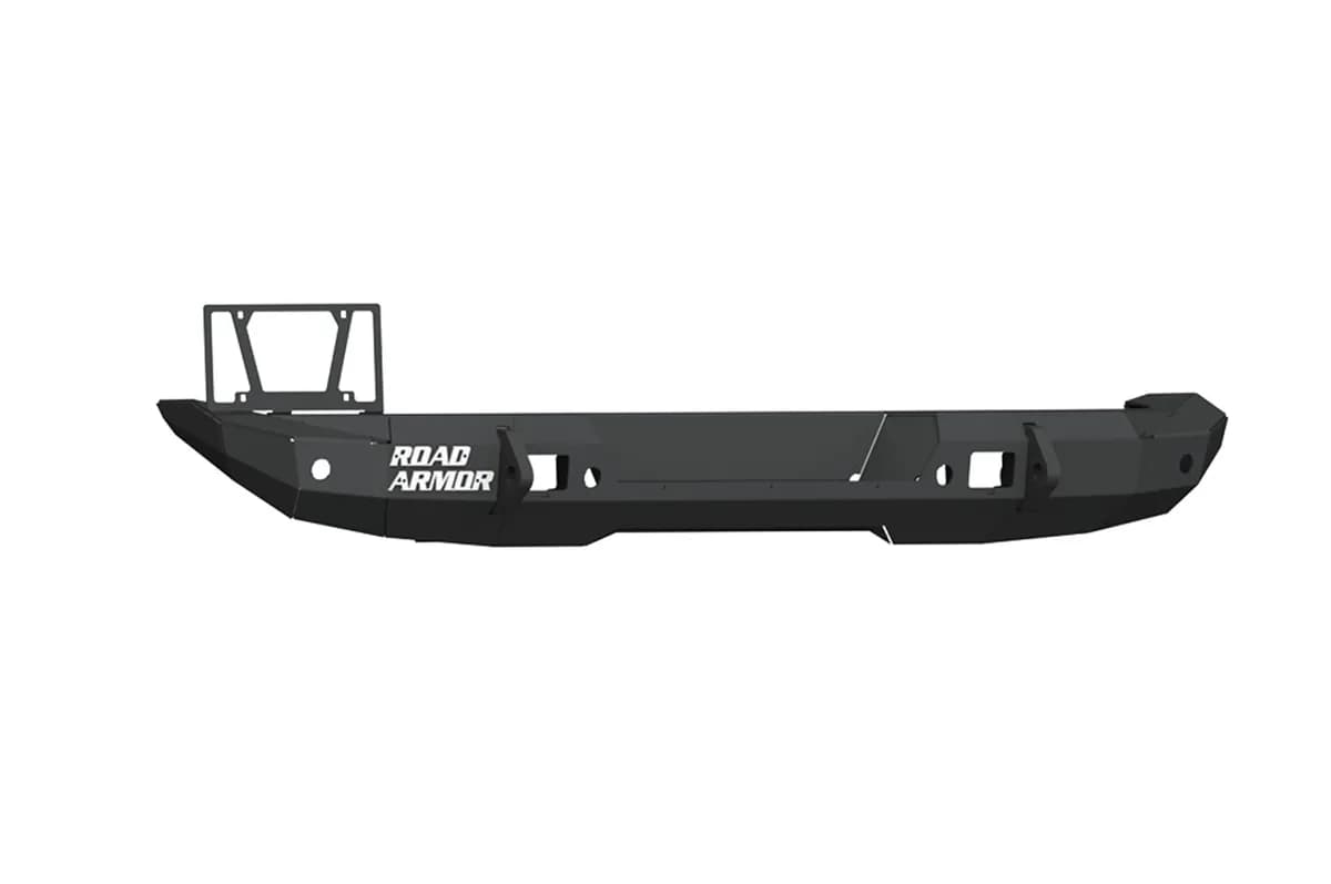 18c Wrangler Stealth Rear Mid Width Non Winch Bumper Texture Black Lights Sold Sep