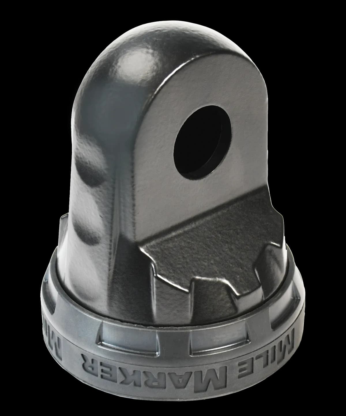 Aluminum Winch Shackle Mount Black For Synthetic Rope or Steel Cable