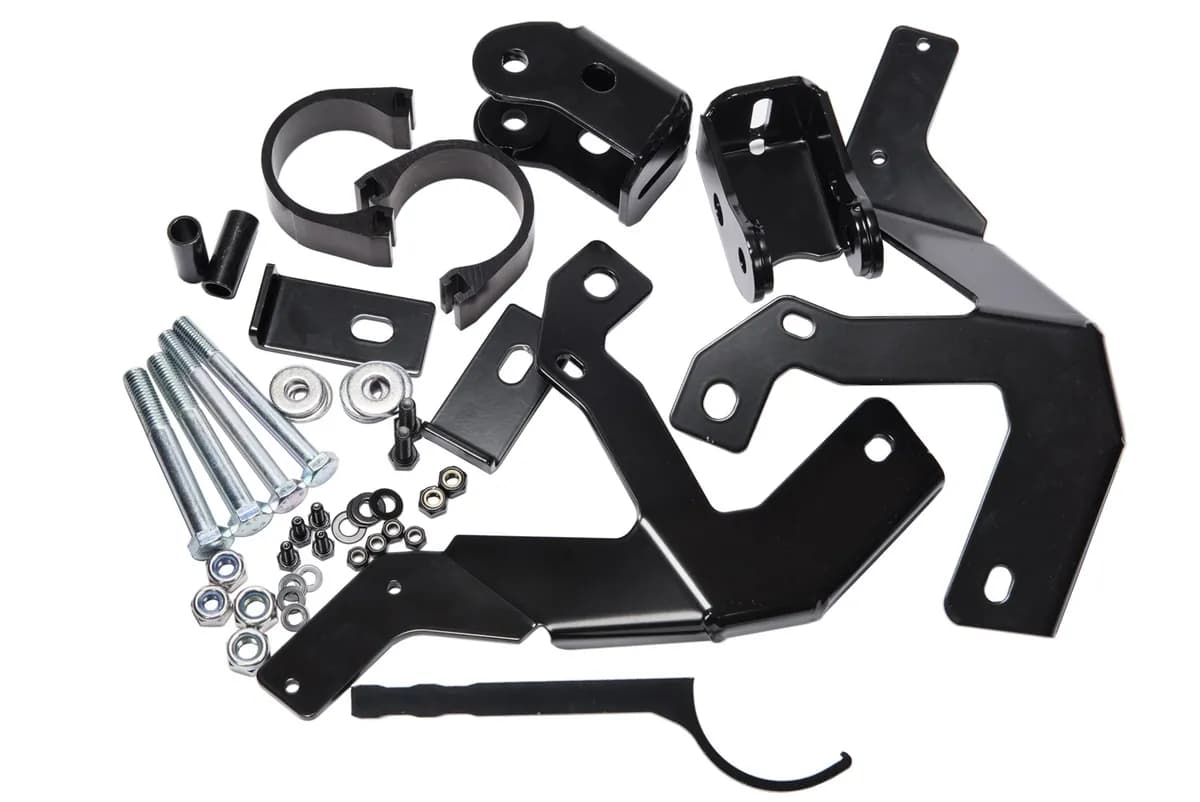 Old Man Emu BP-51 Shock Mounting Kit - Front, 2.5in/3.5in Lift - JL