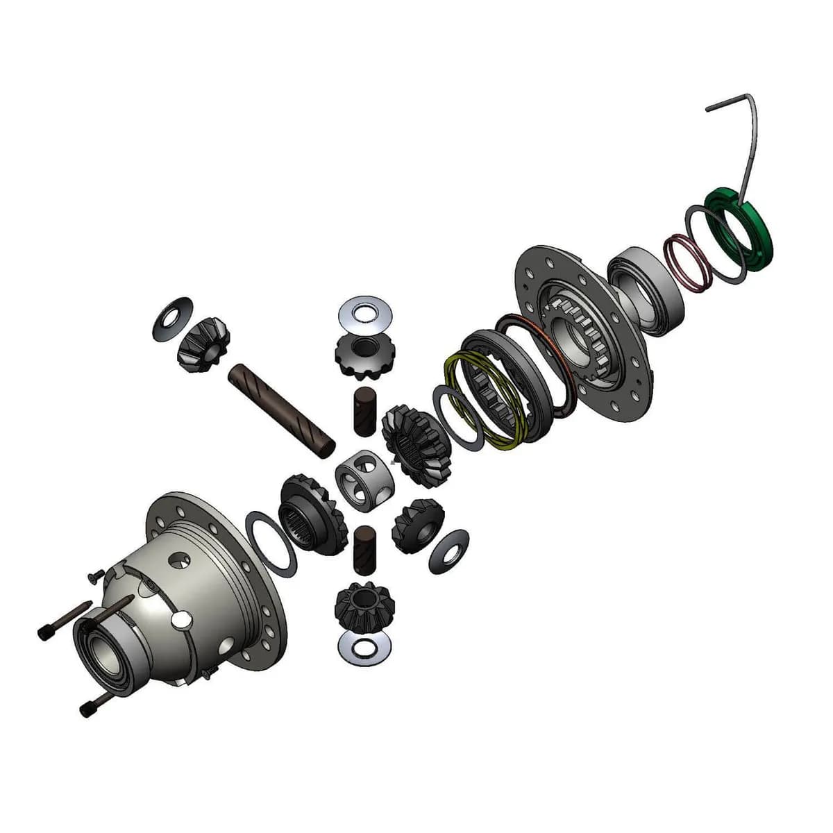 03c 4runner/05c Tacoma/0714 fj Cruiser Air Locker 8in 53mm Bearing 30 Spline 3.91 & up