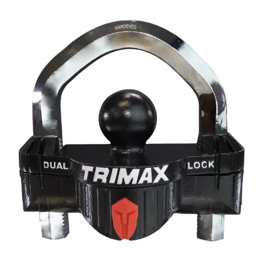 Universal Dualpurpose Trailer Coupler Lock w/ Integrated Ulock