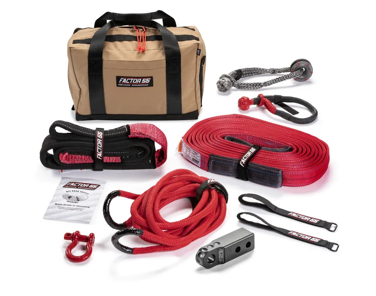 Factor 55 00494-04 Hemingway Winch Accessory Kit (Black Hitchlink)