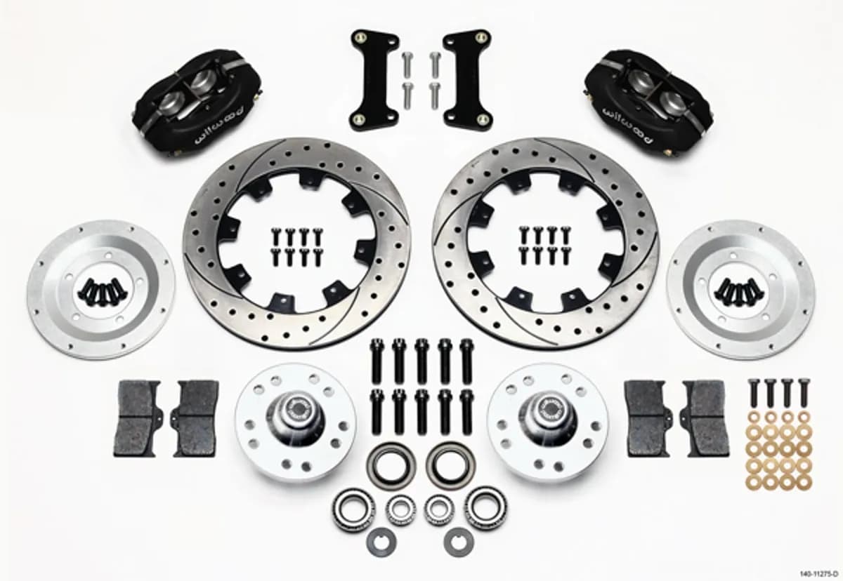 Wilwood FDLI Front Kit 12.19in Drilled 82-92 CamaroFirebird