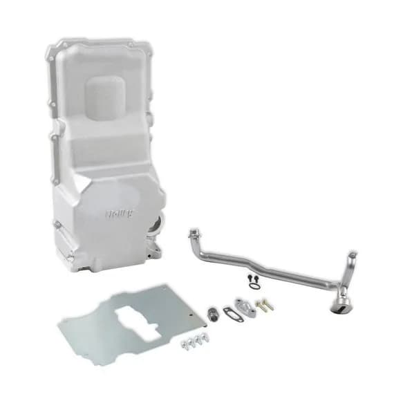 gm ls Swap Oil Panmost Front Clearance 5.6 Quarts 4in Stroke Rear Sump Alum