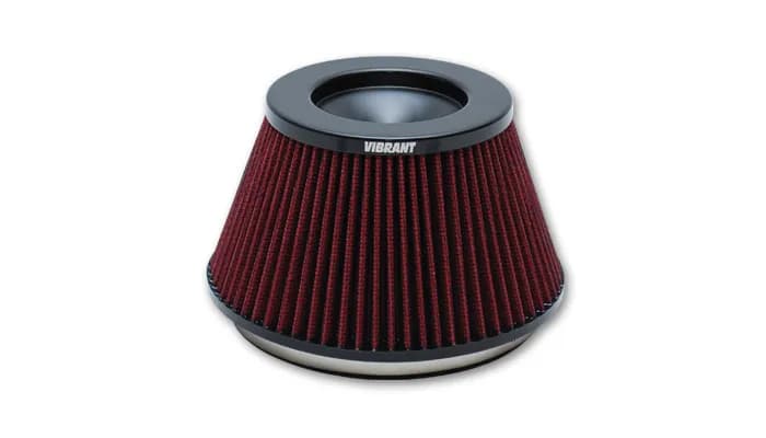 The Classic Performance Air Filter; 6 in. Inlet ID; 5 in. Filter Cap OD; 7.5 in. Filter Base OD; 5.375 in. Height;