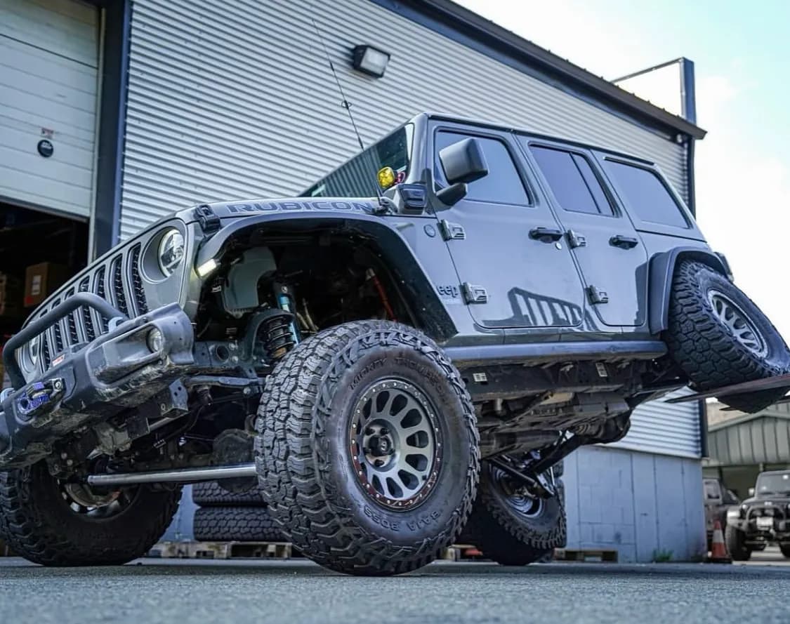 3.5" Gas Jeep Wrangler JL Jlu Lift Kit Enforcer Suspension Systems - Stage 3 Overland / King 2.0" Shocks / no Track Bars