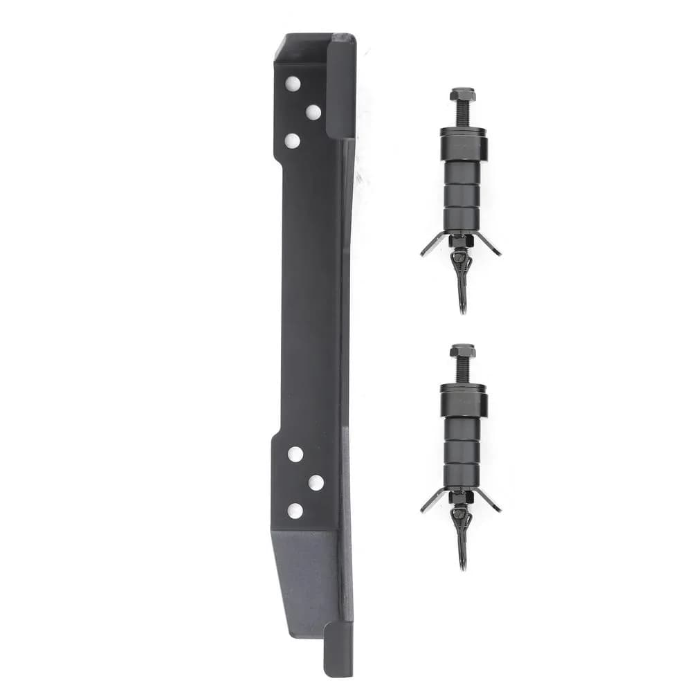 18c Wrangler JL 2/4dr Jack Mount; Black Powder Coat Finish
