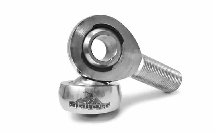 Steinjäger Inch Male Rod Ends 3/4-16 LH Chrome Moly Housing, Nylon Race 1 Pack