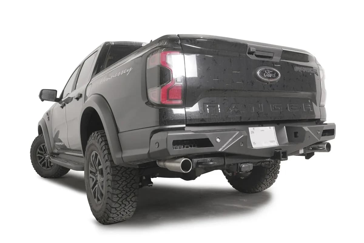 24C Toyota Tacoma Vengeance Rear Sensor Bumper; nonBSM