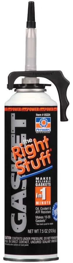 The Right Stuff Black 1 Minute Gasket Maker 7.5oz Can