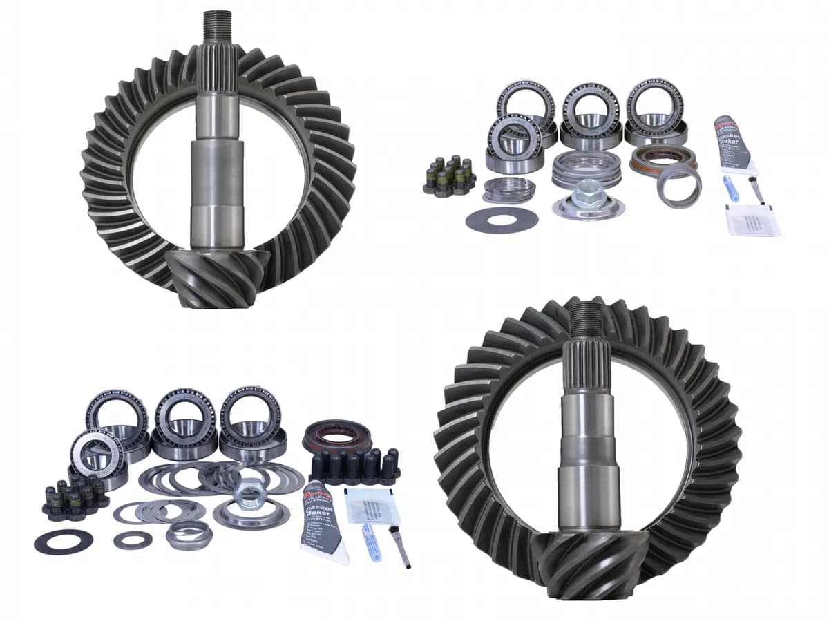 Jeep Wrangler TJ 1996-02 Dana 44 Rear 3.73 Ratio Koyo Bearing Gear Package Revolution Gear