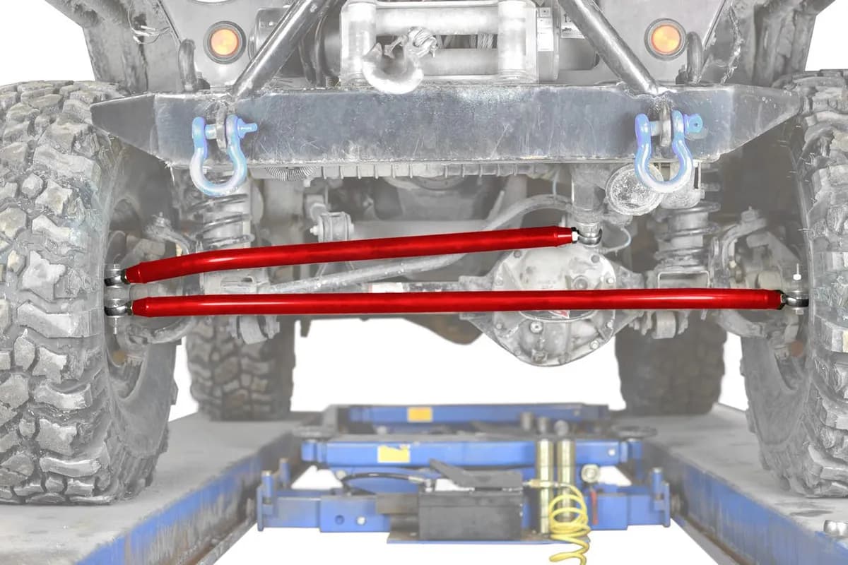 Steinjäger Suspensions Wrangler TJ 1997-2006 Steering Crossover Kit Red Baron