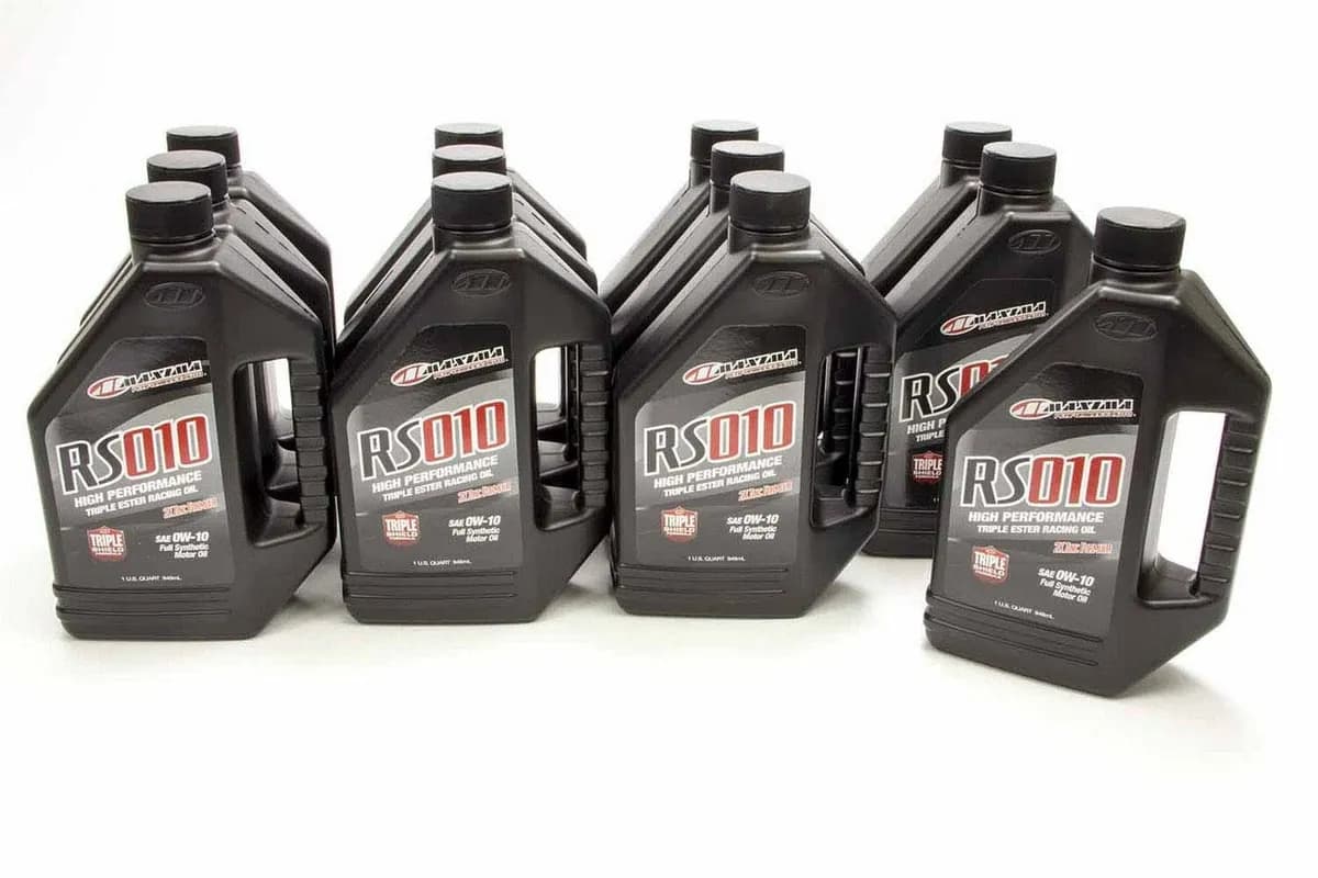 Rs010 High Performance Engine Oil SAE 0w10 Full Synthetic 1 qt