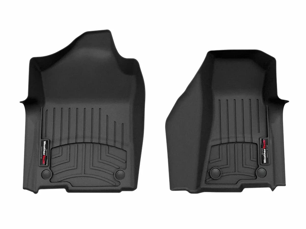 WeatherTech Black Front FloorLiner for Vinyl Floors 2025 Dodge Ram Truck 4419631V