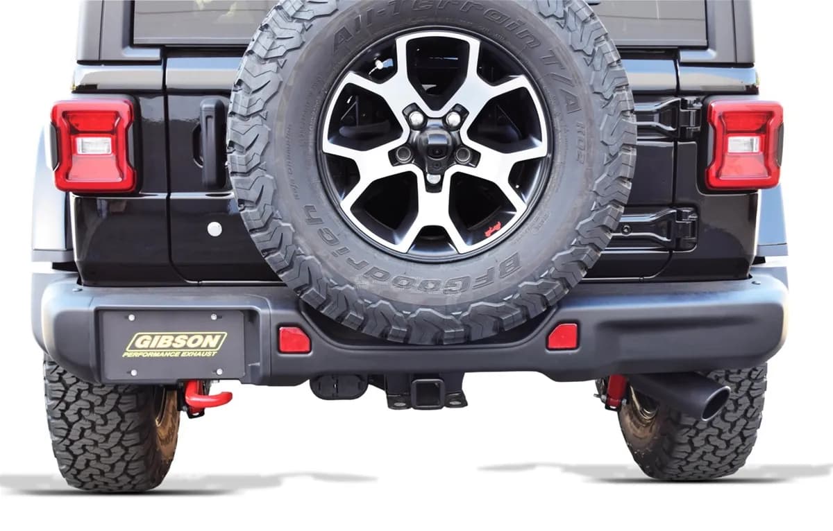 Black Elite Cat-Back Single Exhaust System; Black Ceramic