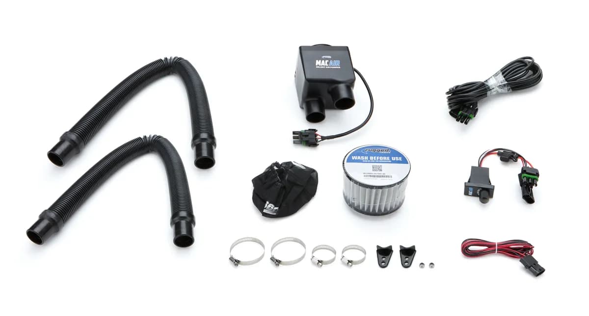 Mac Air Bundle 2 Person Helmet Air Pumper System Mac Air 2 Person Bundle