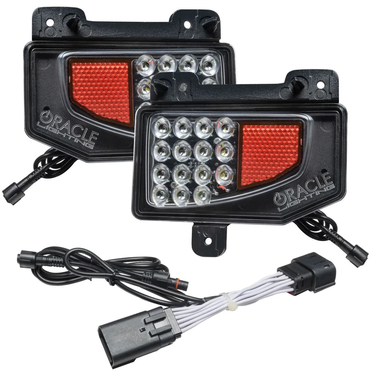 Oracle Rear Bumper LED Reverse Lights w/ Harness - JT