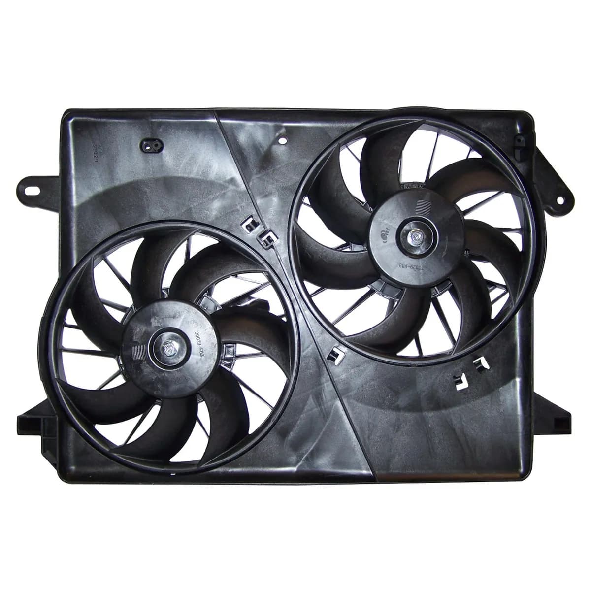 2005-2007 LX Magnum 300 Charger;2006-2007 LE 300 (Europe);w/ 2.7L 3.5L 5.7L 6.1L Engines; Radiator Cooling Fan Module