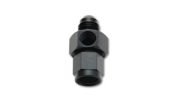Vibrant Performance - 16488 - Female AN to Male AN Flare Union Adapter with 1/8 in. NPT Port; Size: -8AN