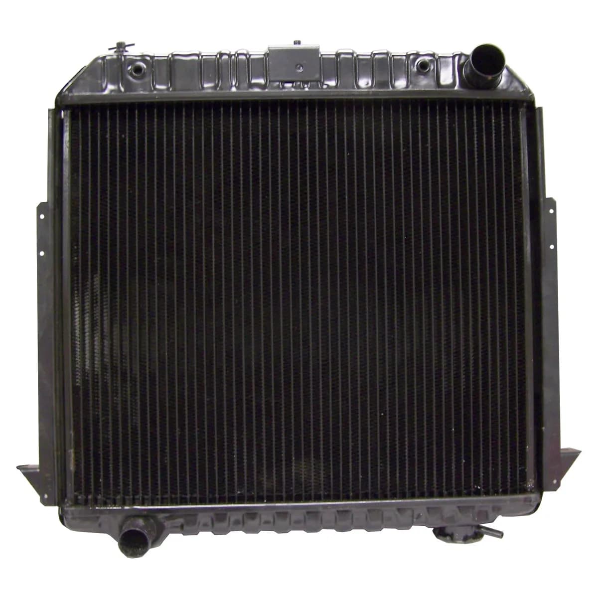 1984-1986 Cherokee XJ w/ 4 & 6 cyl engine; Core Size: 16-3/4 x 20-1/4; 2 Rows 1987-1998 Cherokee XJ w/ 2.5L engine; Core Size: 16-3/4 x 20-1/4; 2 Rows 1984-1986 Comanche MJ w/ 4 & 6 cyl engine; Core Size: 16-3/4 x 20-1/4; 2 Rows 1987-1992 Comanche MJ w