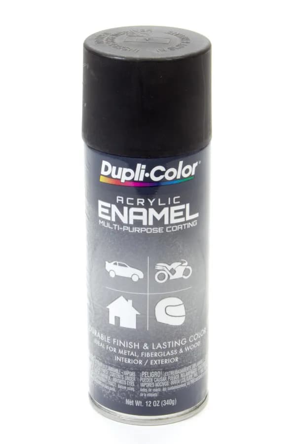 Premium Enamel; Semigloss Black; 12 Oz. Aerosol