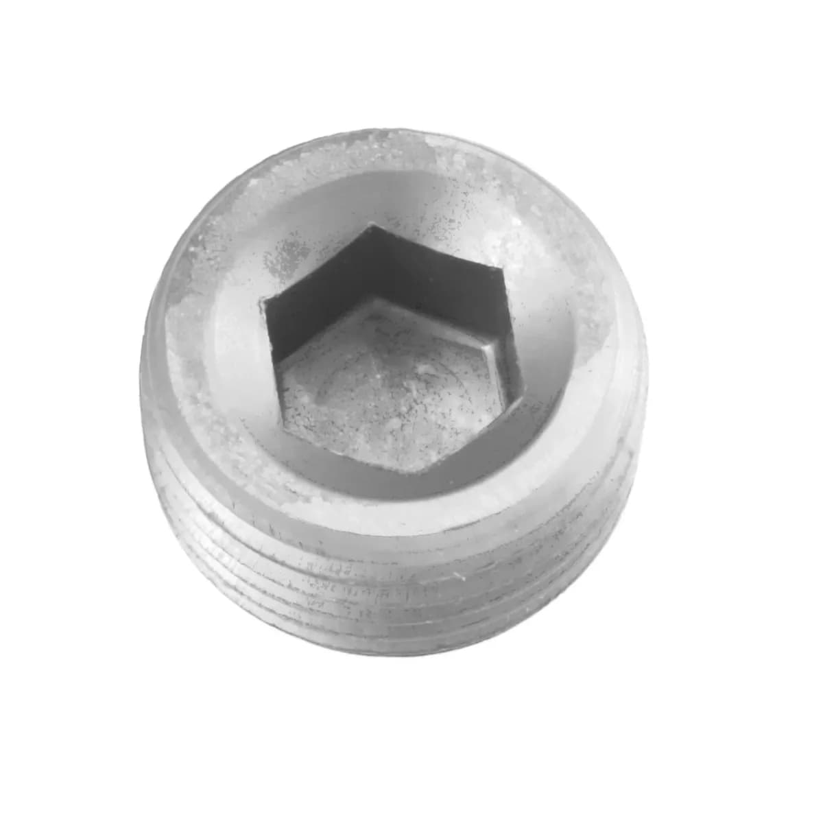 12 (3/4) Npt Hex Head Pipe Plug Clear