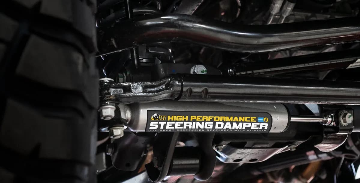 2018+ JLWrangler/ JT /Gladiator AEV Steering Damper Upgrade