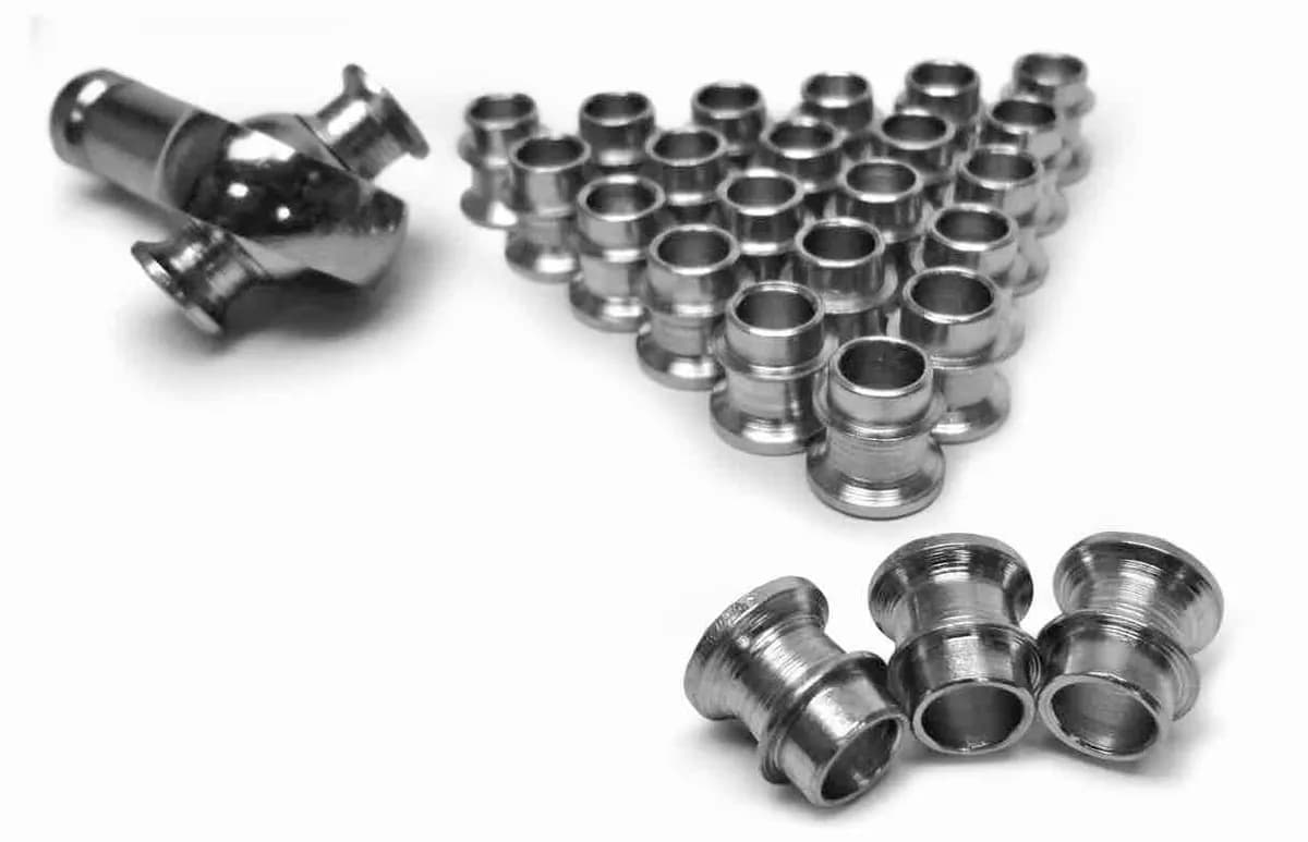 Steinjäger For 1 inch Rod Ends Straight Style Rod End Misalignment Inserts Yields 5/8 Bore Plated Steel 24 Pack