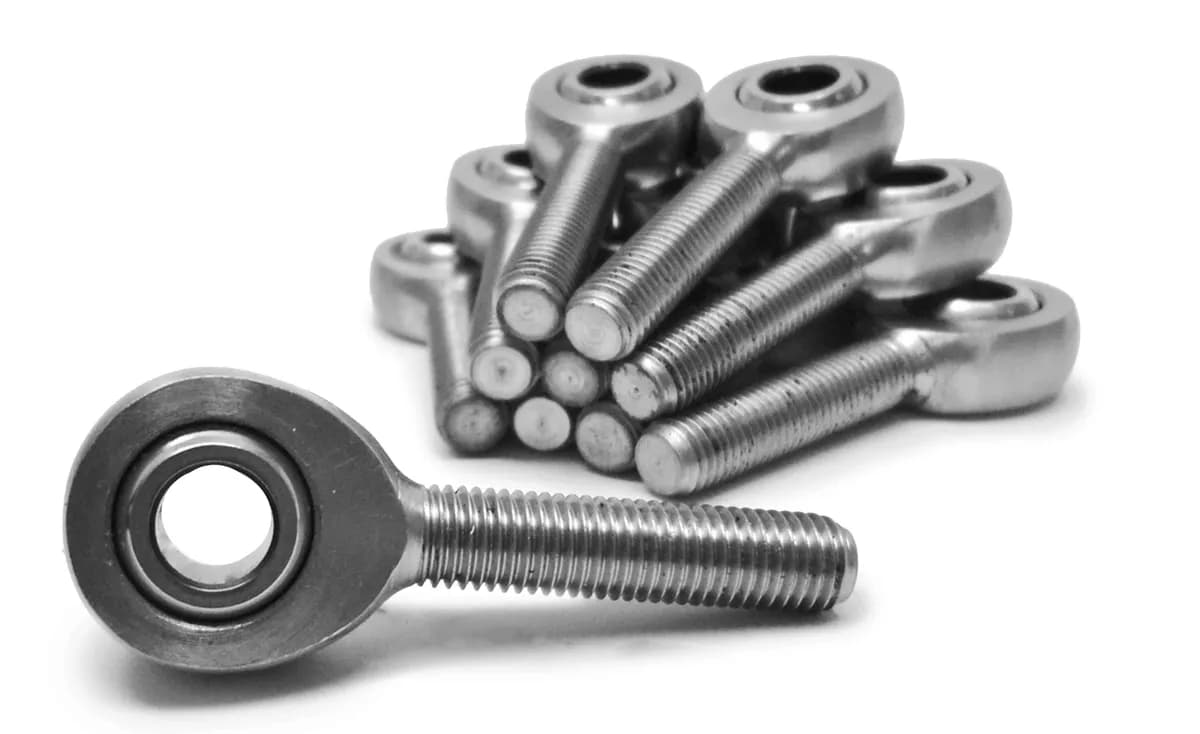 Steinjäger Inch Male Rod Ends 7/16-20 RH Steel Housing, 2 Piece 10 Pack