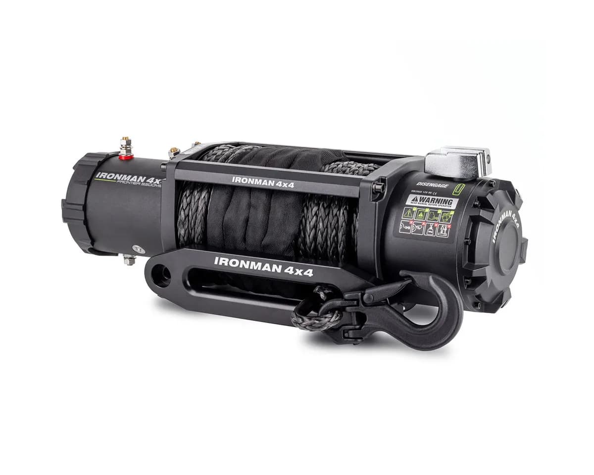 M-Spec 9500lb Winch | Synthetic Rop