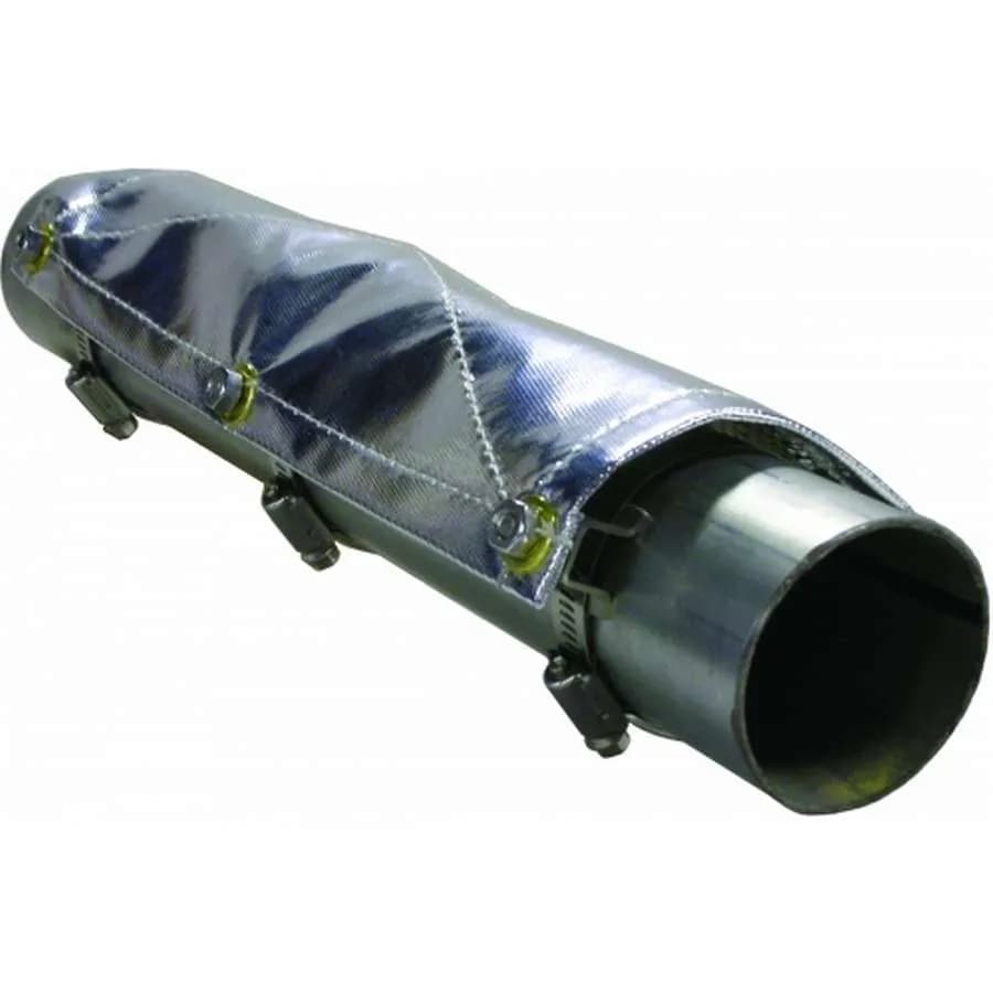 Exhaust Heat Shield 1 Foot x 4 Inch Clamp On Up to 2000 Degree F Thermo Tec
