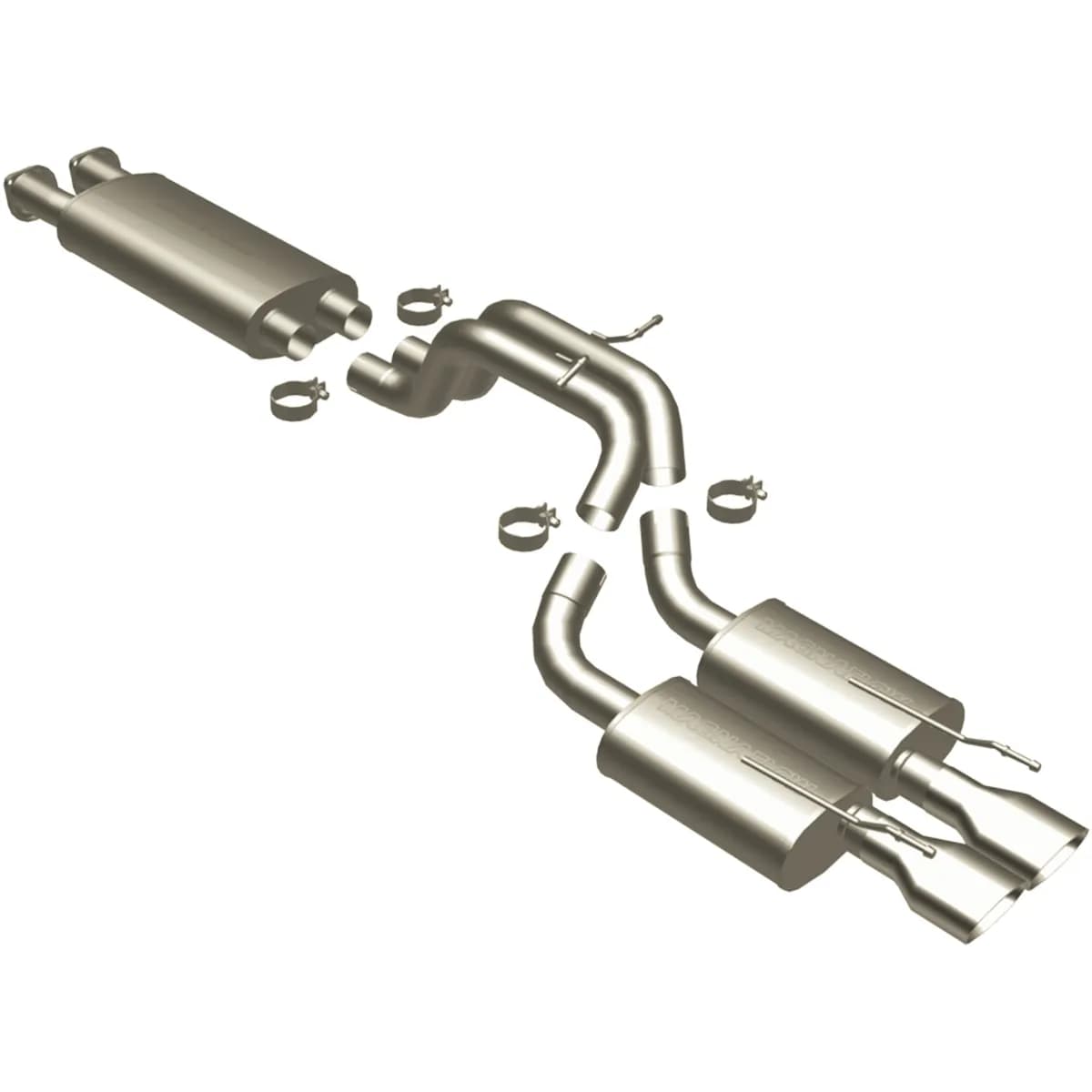 MagnaFlow 2006-2010 Jeep Grand Cherokee 6.1L Street Series Cat-Back Performance Exhaust System 16709