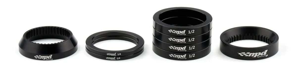 Axle Spacer System Spline Cone