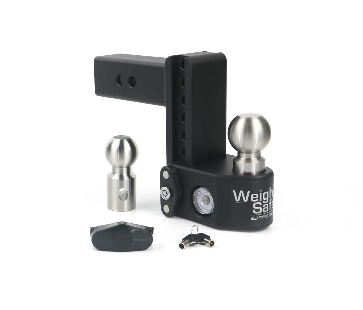 Tongue Weighing Adj Ball Mount Inc 2in And 25/16in Balls6in Drop2.5in Shank