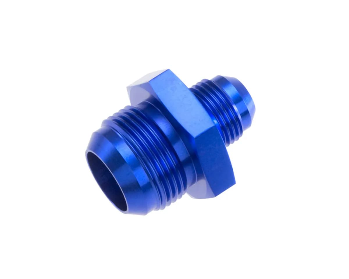 10 Male to 08 Male An/Jic Reducer Blue