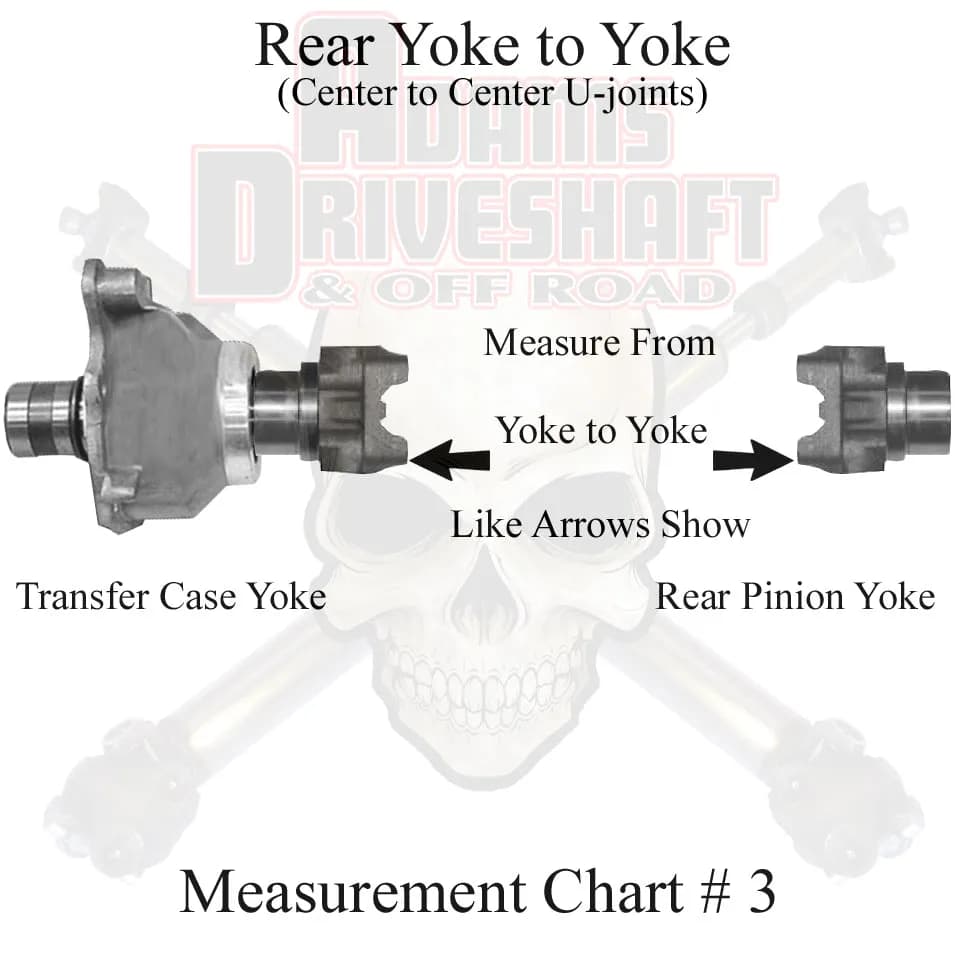 2004-2006 LJ Wrangler Rear Extreme Duty Solid 1310 CV Driveshaft that fits a SYE Kit [Non Rubicon] with CV Bolts