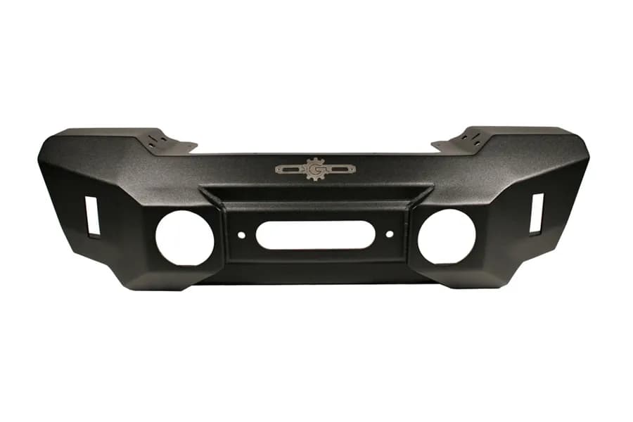 Appalachian Steel Stubby Front Bumper With Winch Plate Wrangler JL and Gladiator JT Rock Slide Engineering