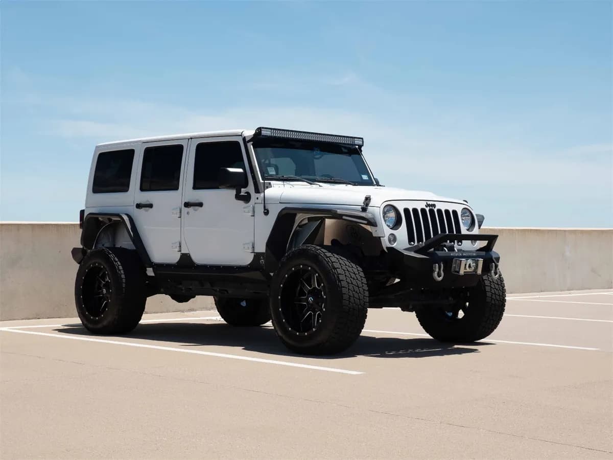 Stealth Rear Fender Flares - Texture Black 2007-2018 Jeep JKU