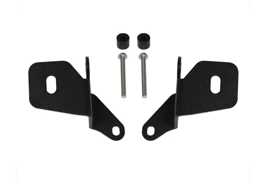 Motobilt A-Pillar Light Mount Kit - Black - JT/JL