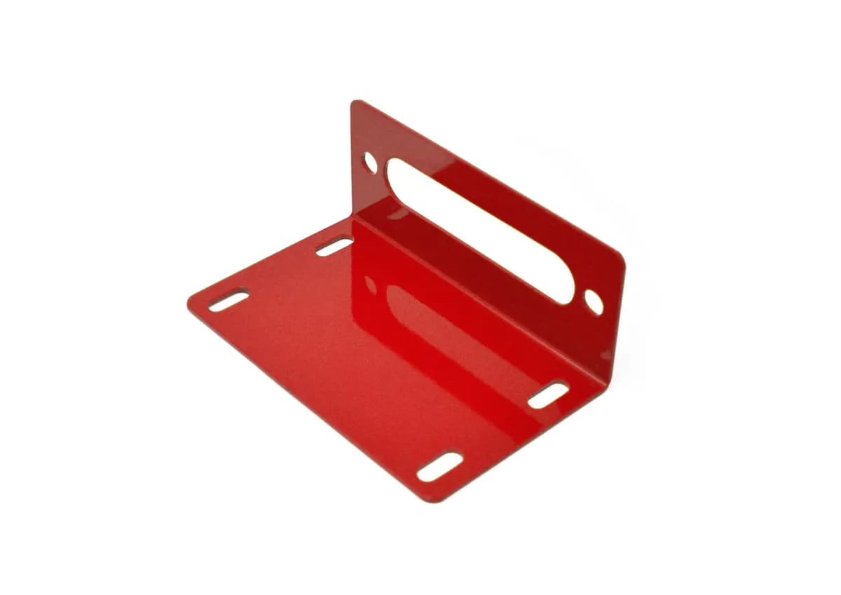Steinjäger Recovery and Towing Wrangler TJ 1997-2006 Fairlead Mount Red Baron
