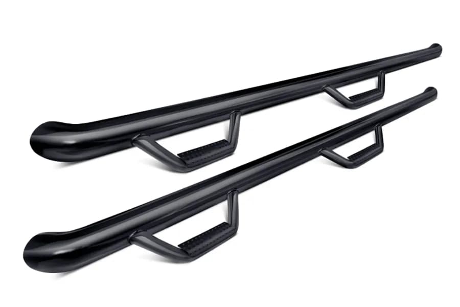 0716 Wrangler JK 4dr Nerf Stepsgloss Black Coated