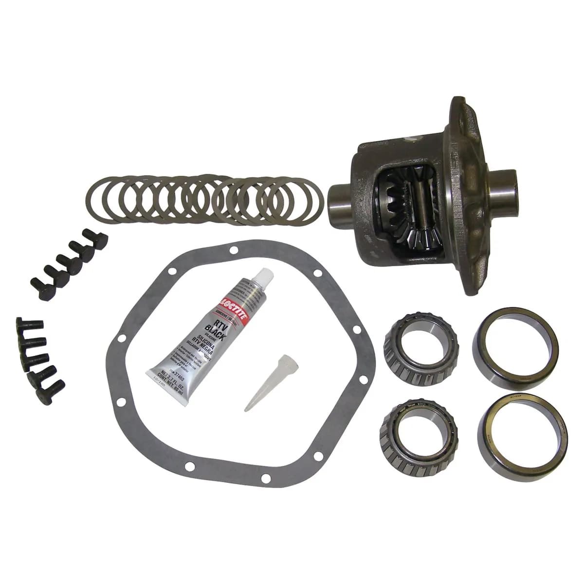 1987-1990 Cherokee XJ w/ Model 44 Rear Axle; Trac-Lok; Incl. Gears & Plates 1986-1986 CJ-7 CJ w/ Model 44 Rear Axle; Locking; Ratios: 2.72 3.31 3.54; Incl. gear set 1986-1986 CJ-8 CJ w/ Model 44 Rear Axle; Locking; Ratios: 2.72 3.31 3.54; Incl. gear