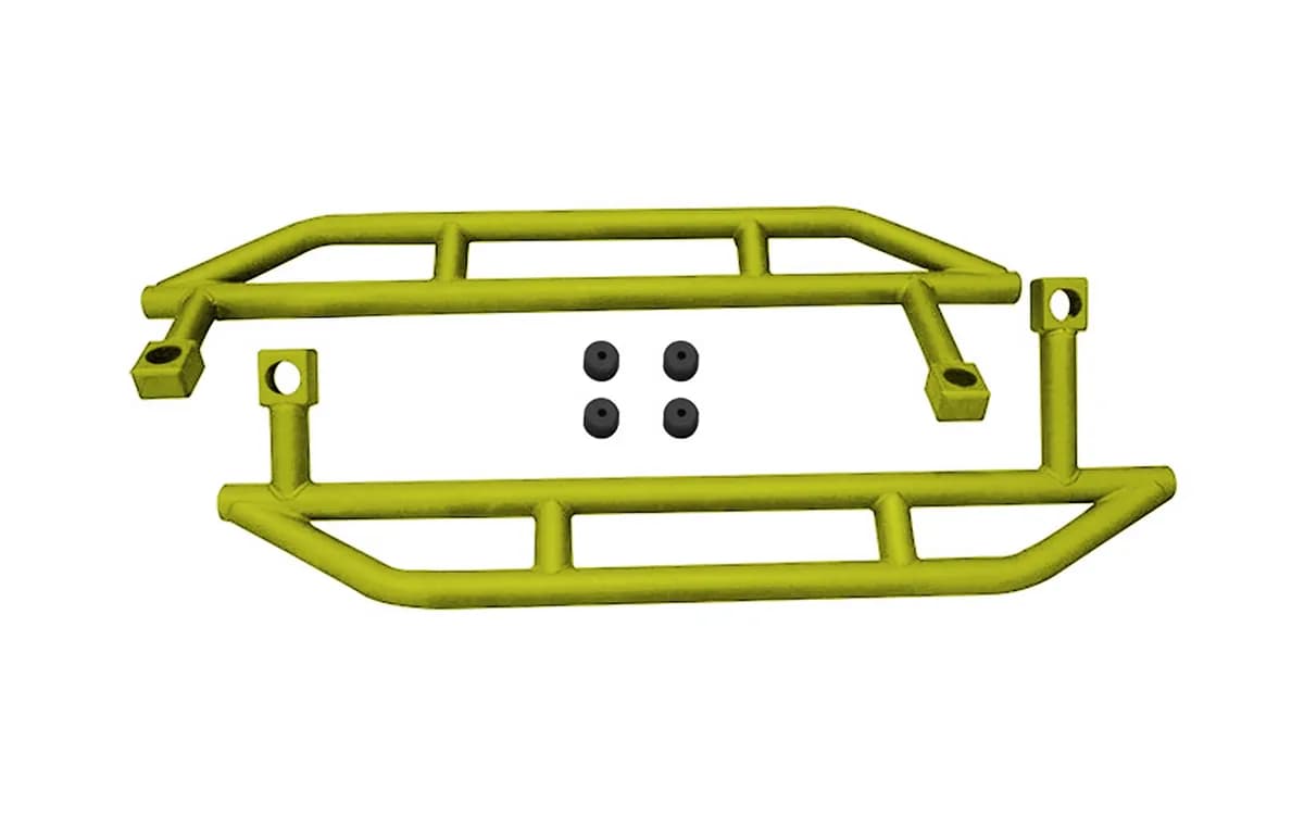 Steinjäger Armor Wrangler TJ 1997-2006 Rock Sliders Gecko Green