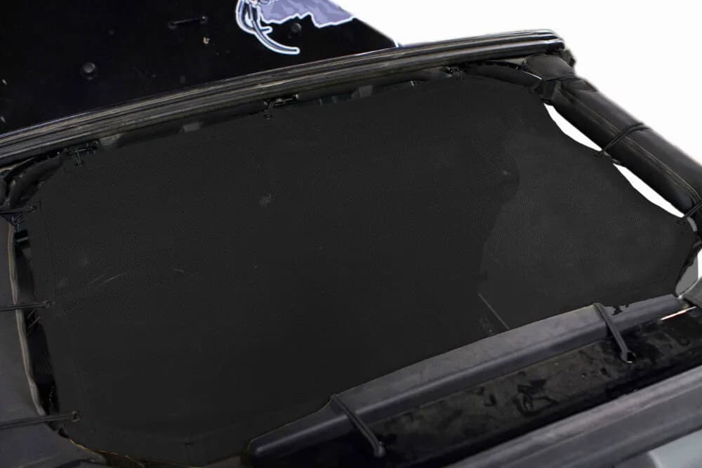 Steinjäger Tops and Covers Wrangler JK 2007-2009 Fabric Teddy 2 or 4 Door, Front Seat Only Black