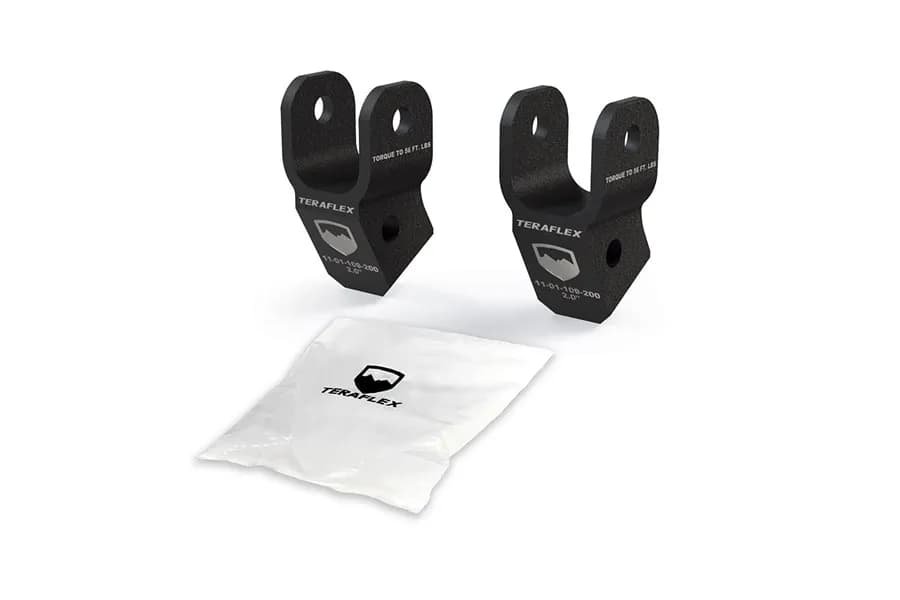 Jeep Wrangler Jl/Gladiator JT 2in Shock Extension Bracket Kit – Front (2–2.5in Lift)